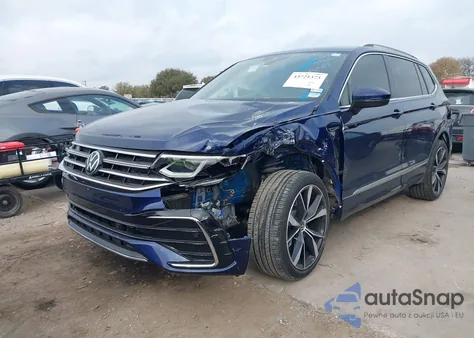 2024 Volkswagen Tiguan 2.0T Sel R-Line z USA, uszkodzony, nr VIN 3VV4B7AX2RM058347